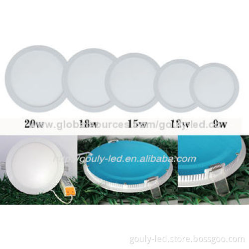 LED Panel Light Round with 18W Power Consumption and Diameter 225mm